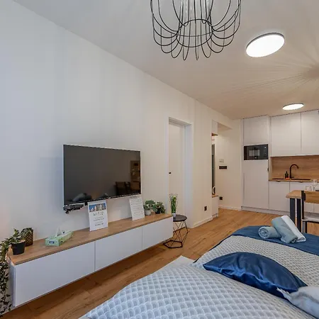 Uplne Novy Pri Auparku 1 , Center Pre 4 Osoby Apartman Kassa